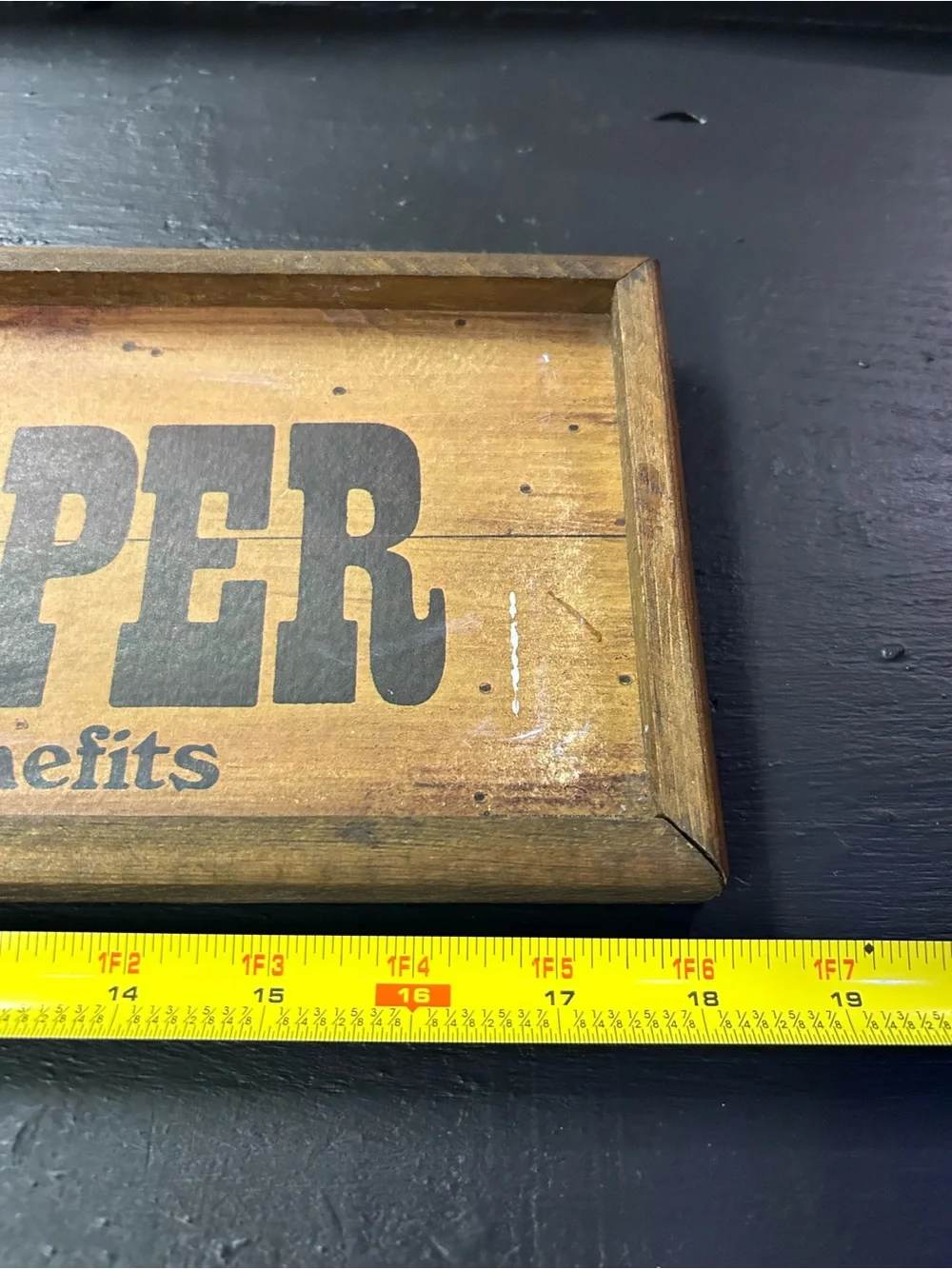 Vintage WANTED Housekeeper Funny Wood Sign | Western/CowboyMan Cave Deco